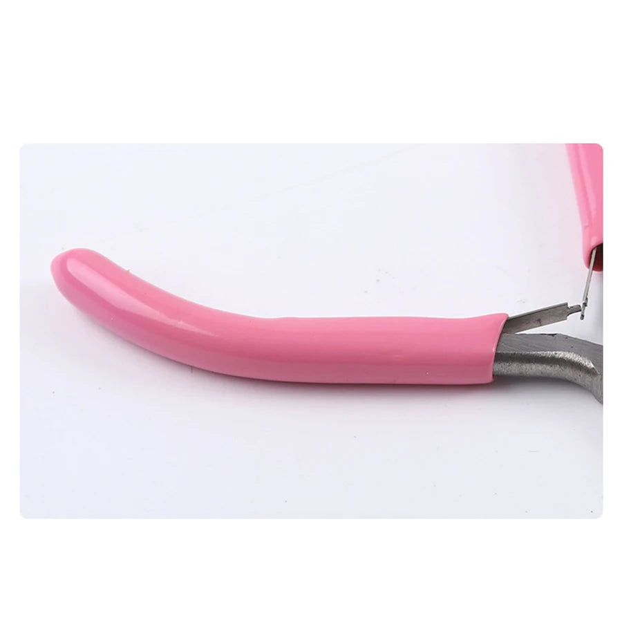 Pink Mini Pliers 9-Piece Diy Headpiece Jewelry Tool Pliers Jewelry Needle Nose Pliers Mini Tool Pliers