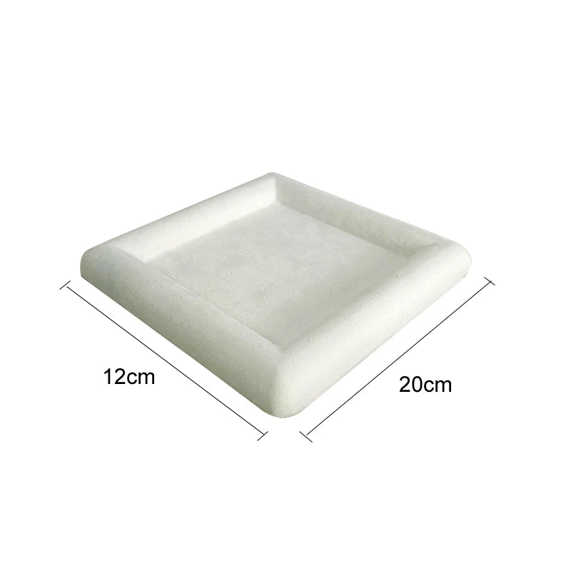 Diamond Velvet Jewelry Display Tray Ring Ear Studs Storage Tray Necklace Bracelet Pendant Storage Display Tray